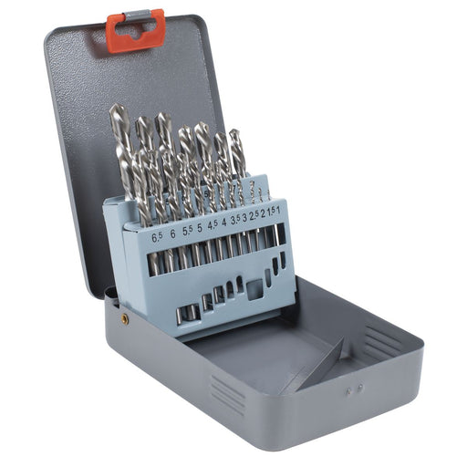 Sealey Left-Hand Spiral Drill Bit Set 19pc AK8190 Sealey - Dynamic Drive