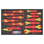 Teng Tools MECCA PRO TC-6T FOAM Electrician Tool Kit 37 Pieces Teng Tools - Dynamic Drive