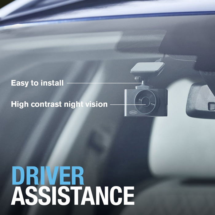Ring Automotive RSDC2000 Smart Dash Cam WiFi Full HD 1080p 30fps 2" Screen G-Sen Ring Automotive - Dynamic Drive