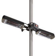 Dellonda Folding Parasol Patio Infrared Heater Dellonda  - Dynamic Drive