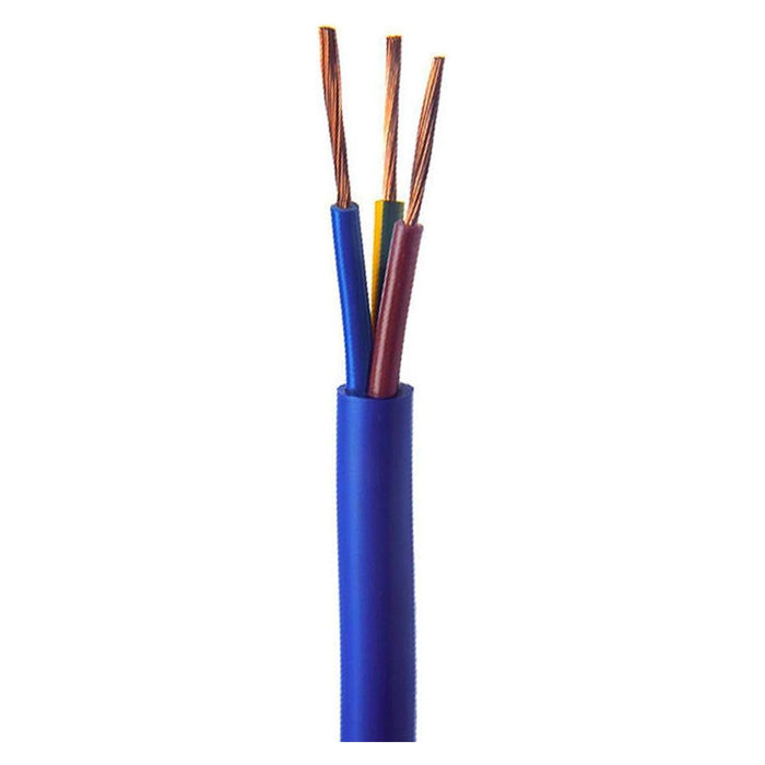 AG 100 Metre Arctic Blue Mains 2.5mm AG - Dynamic Drive