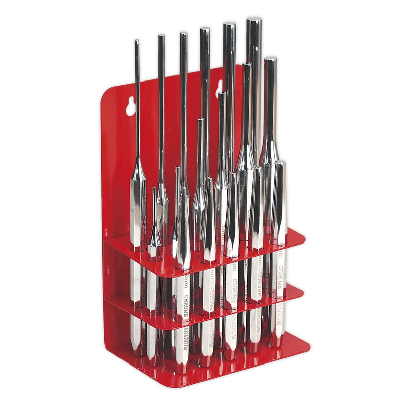Sealey Punch Set 17pc AK9130 Sealey - Dynamic Drive