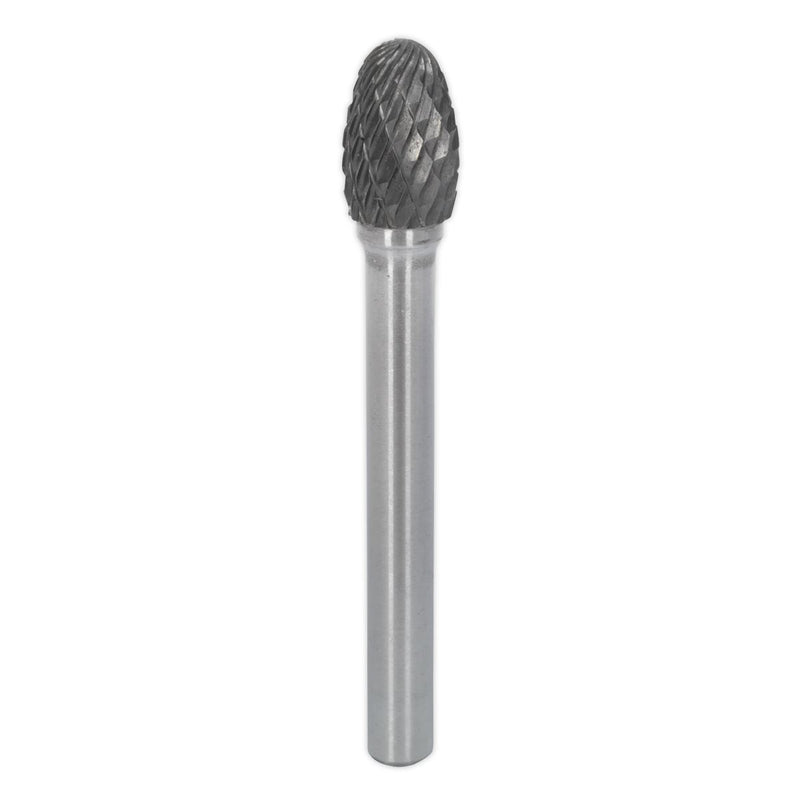 Sealey Tungsten Carbide Rotary Burr Oval 10mm SDB04 Sealey - Dynamic Drive