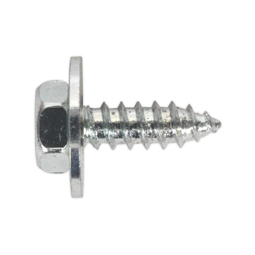 Sealey Acme Screw with Captive Washer M8 x 1/2" Zinc Pack of 50 ASW812 Sealey - Dynamic Drive