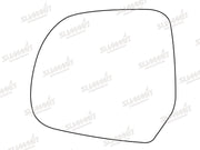 Summit Stick-On Standard Mirror Glass fits Nissan Micra Pixo 10 on LHS Summit - Dynamic Drive