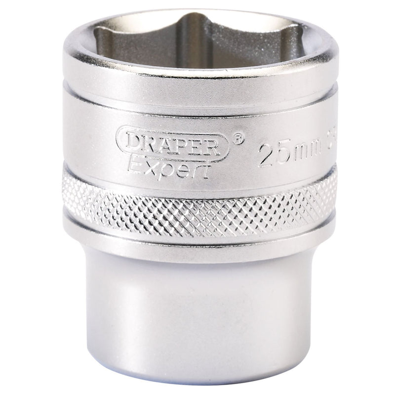 Draper 6 Point Metric Socket, 1/2" Sq. Dr., 25mm 16616 Draper - Dynamic Drive