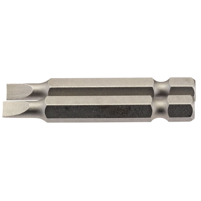 Draper Plain Slot Insert Bit, 4.5mm, 1/4" Hex, 50mm Long (Pack of 2) 64089 Draper - Dynamic Drive