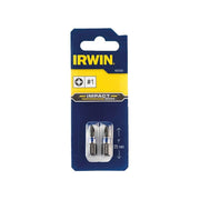 Irwin® Impact Screwdriver Bits Pozi PZ1 25mm (Pack 2) IRWIN® - Dynamic Drive