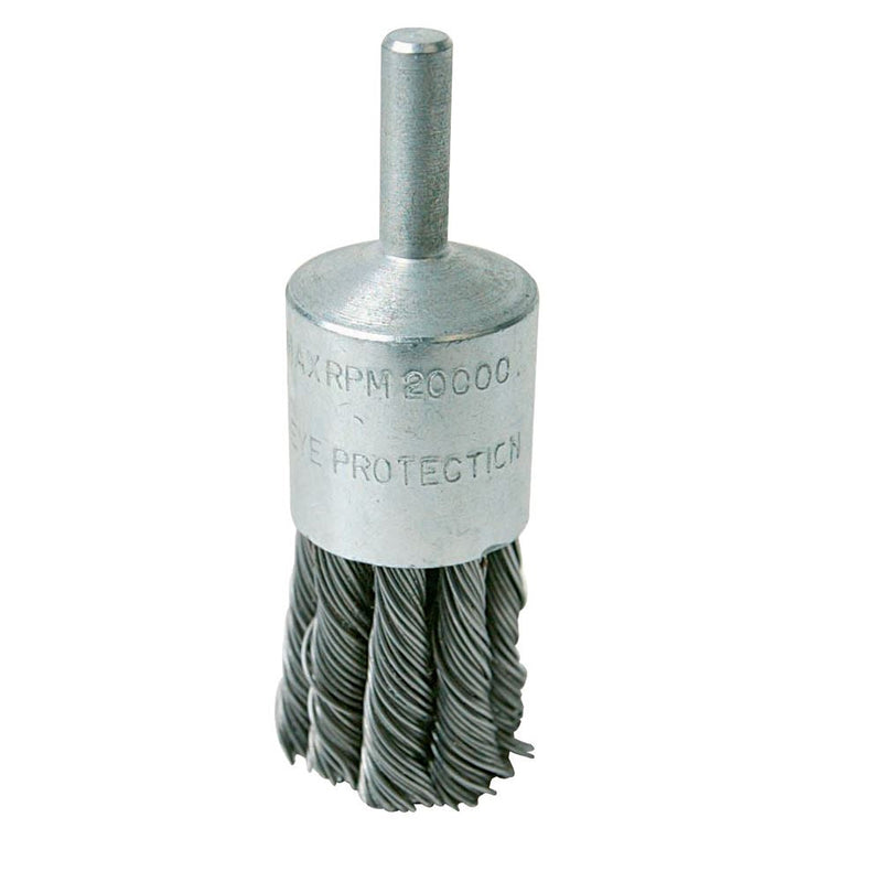 Silverline Steel End Twist Brush 22mm Silverline - Dynamic Drive