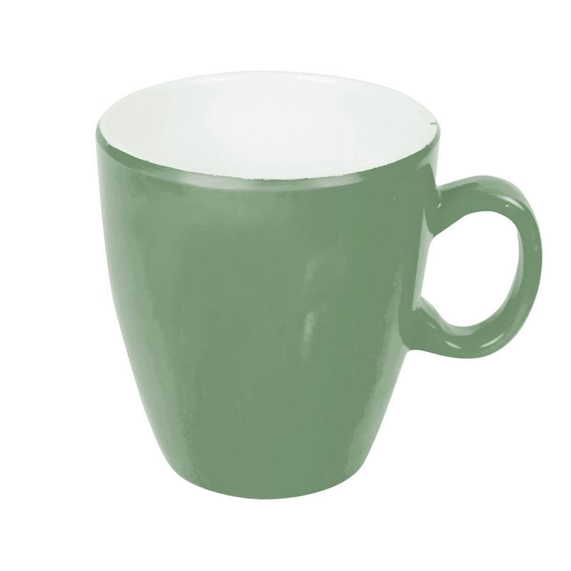 Bo-Camp Tableware Two-Tone Melamine 16 Pieces Green/White Bo-Camp - Dynamic Drive