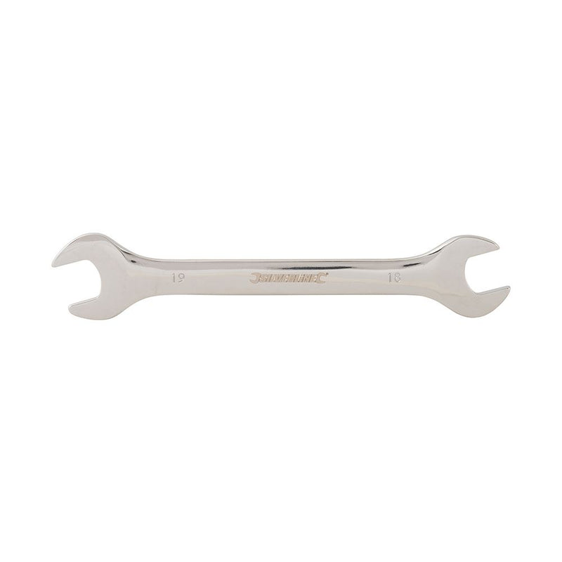Silverline Open Ended Spanner 18 x 19mm 380385 Silverline  - Dynamic Drive