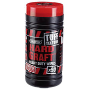 Draper 'Hard Graft' Tuff Texture Heavy Duty Wipes (Tub of 90) 84712 Draper - Dynamic Drive