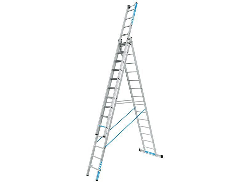 Zarges Skymaster Plus X Combination Ladder 3-Part 3 x 14 Rungs Zarges - Dynamic Drive