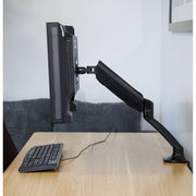 Dellonda Adjustable Single Monitor Arm with 360 Rotation - Black DH24 Dellonda - Dynamic Drive