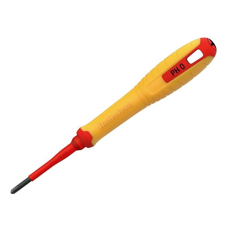 Hultafors VDE Phillips Screwdriver PH0 x 60mm Hultafors - Dynamic Drive