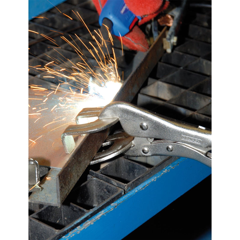 Draper Self Grip Welding Clamp, 225mm 81650 Draper - Dynamic Drive