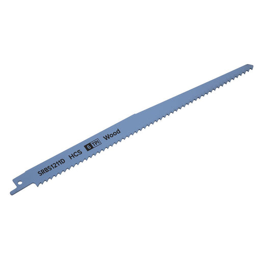 Sealey Reciprocating Saw Blade Clean Wood 250mm 6tpi Pack of 5 SRBS1211D Sealey - Dynamic Drive