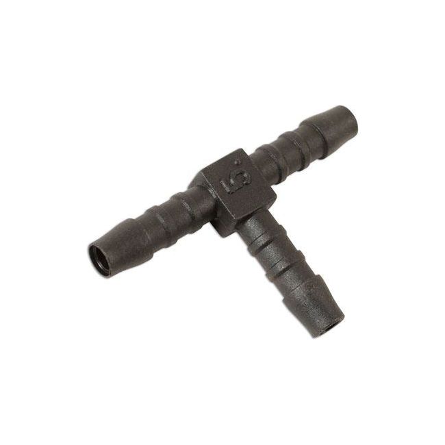 Connect Plastic Pipe Joiner T-Piece 5mm 10pc 32880 Tool Connection - Dynamic Drive