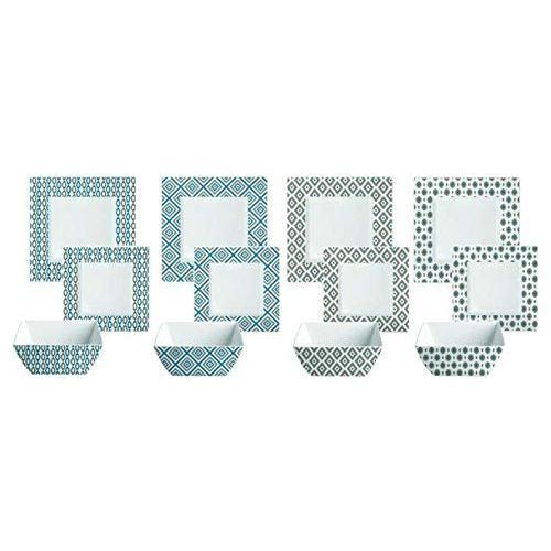 Carre Malta Melamine Set (12Pc) 15938868 Raceflag - Dynamic Drive