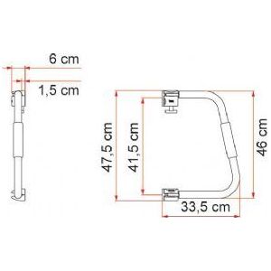Fiamma Security 46 White 03513A01- Fiamma - Dynamic Drive