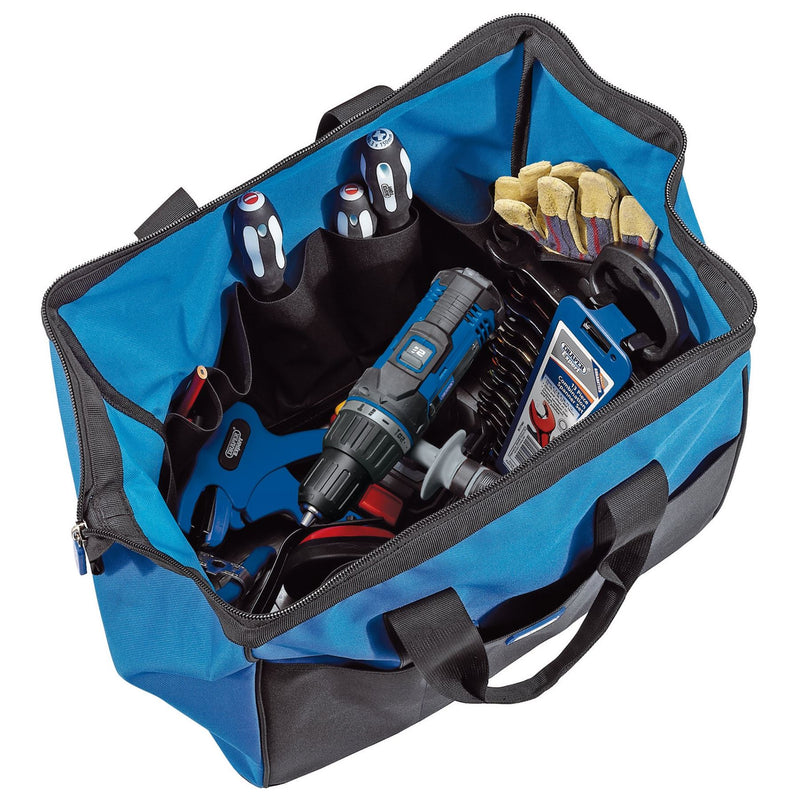 Draper Open Mouth Tool Bag, 440mm 35570 Draper - Dynamic Drive