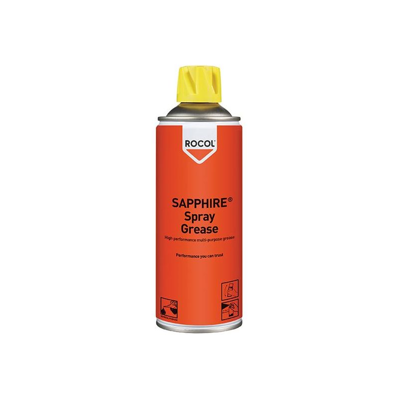 Rocol SAPPHIRE® Spray Grease 400ml ROCOL - Dynamic Drive