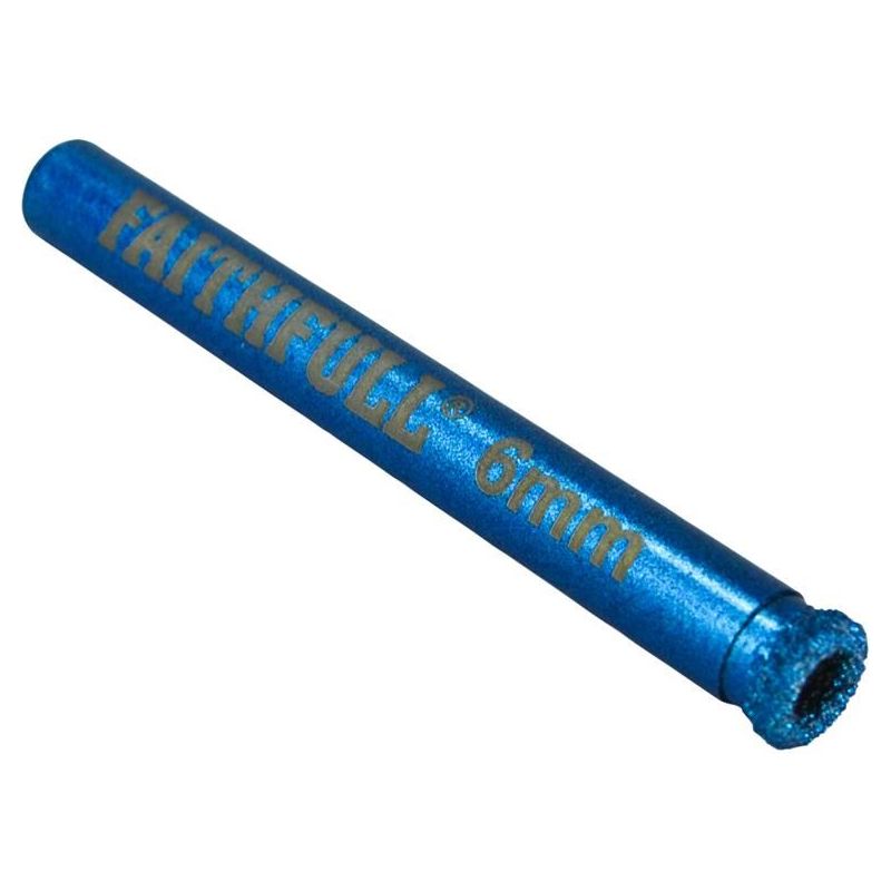Faithfull Diamond Ceramic Mini Holesaw 6mm Faithfull - Dynamic Drive