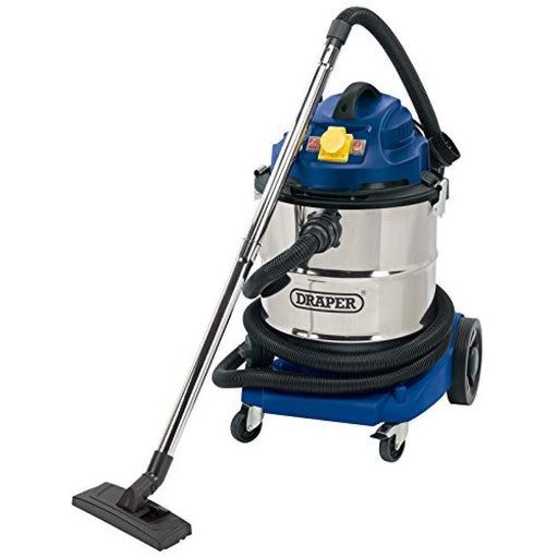 Draper 110V Wet and Dry Vacuum Cleaner with Stainless Steel Tank and 110V Power Draper - Dynamic Drive