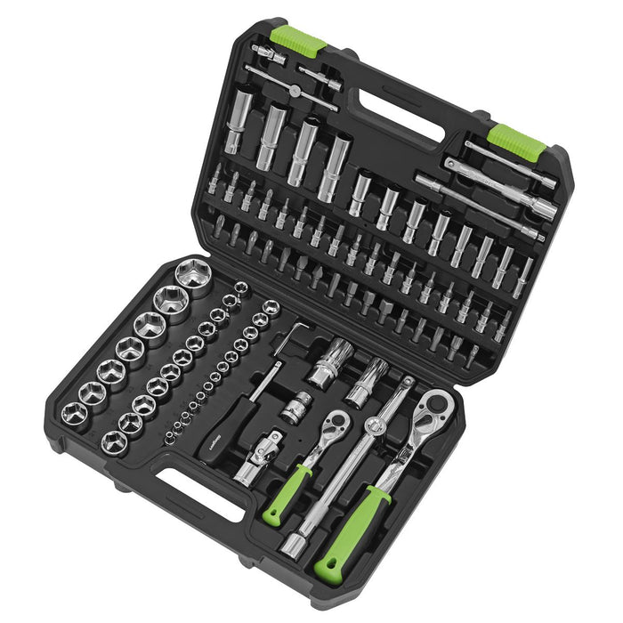 Sealey Socket Set 94pc 1/4" & 1/2"Sq Drive WallDrive® Metric Sealey  - Dynamic Drive