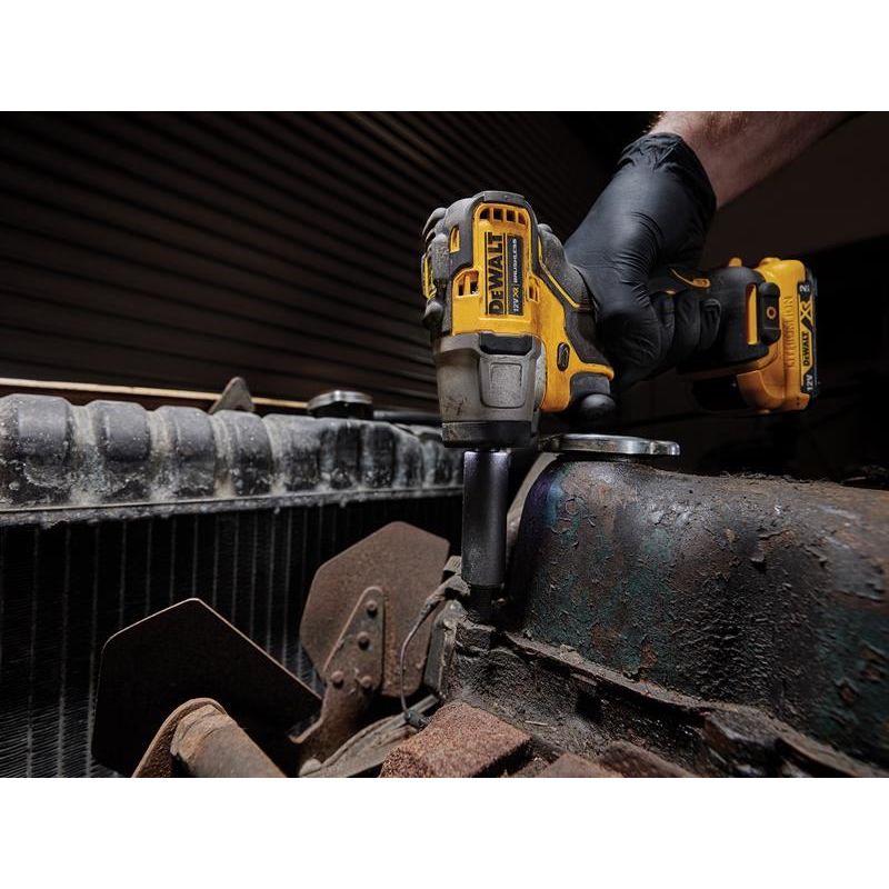 Dewalt Power Tools DCF902D2 XR Brushless Sub-Compact 3/8in Impact Wrench 12V 2 x 2.0Ah Li-ion DeWALT Power Tools - Dynamic Drive