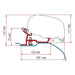 Fiamma Kit fits Ducato/Jumper/Boxer (H2-L2 & L3) 2006 On - F65S Fiamma - Dynamic Drive