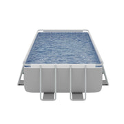 Dellonda Deluxe Steel Frame Swimming Pool with Filter Pump 18ft DL22 Dellonda - Dynamic Drive