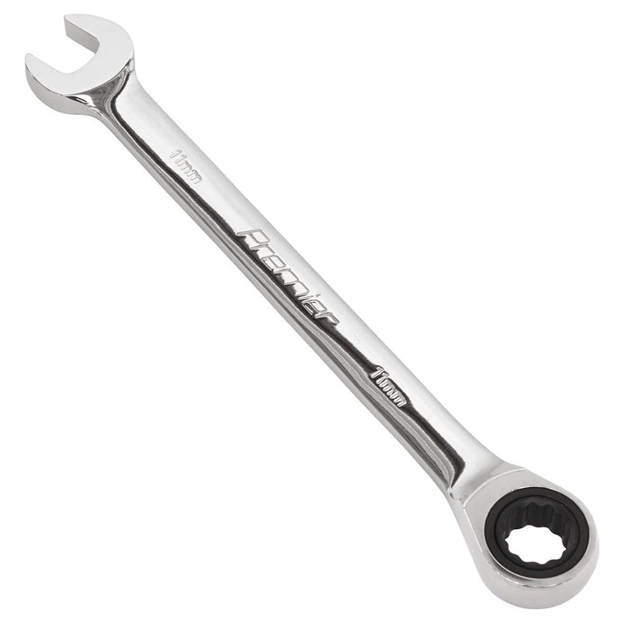 Sealey Ratchet Combination Spanner 11mm RCW11 Sealey - Dynamic Drive