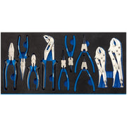 Draper Plier Set in Full Drawer EVA Insert Tray (10 Piece) 63313 Draper - Dynamic Drive