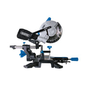 Draper Sliding Compound Mitre Saw with Laser Cutting Guide, 210mm, 1500W 83677 Draper - Dynamic Drive