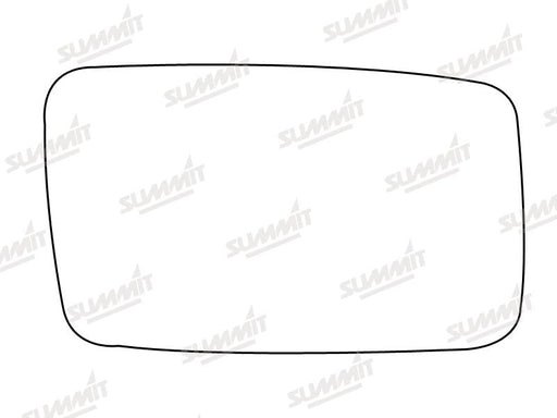 Summit Stick-On Standard Mirror Glass fits Ford Sierra 84 on RHS Summit - Dynamic Drive