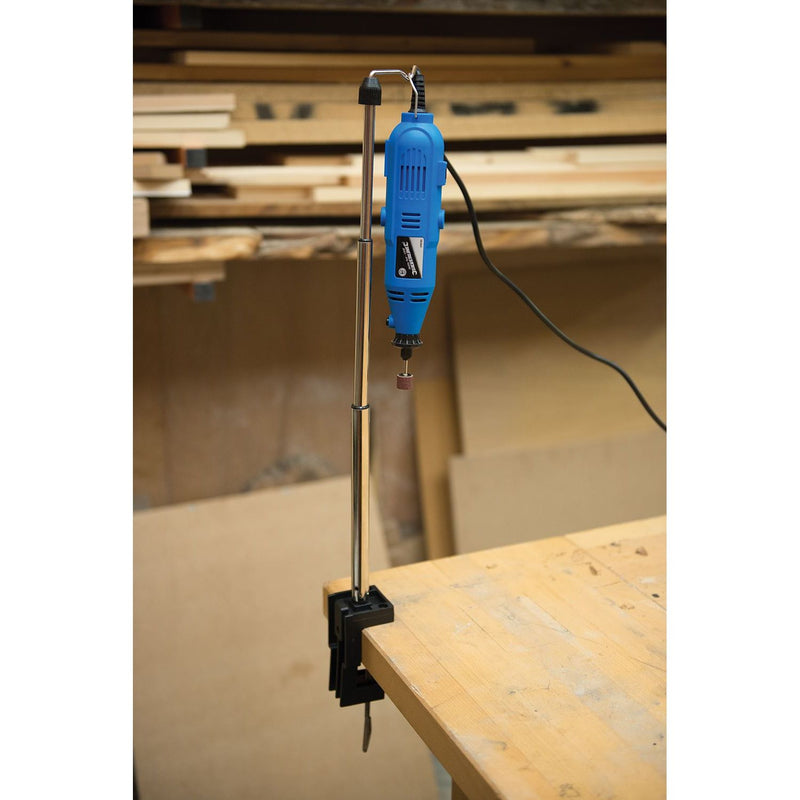Silverline Rotary Tool Telescopic Hanging Stand 550mm Silverline - Dynamic Drive