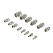 Silverline E4-E24 Socket Extension Set 14pce E4 - E24 Silverline - Dynamic Drive