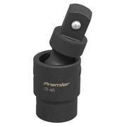 Sealey Premier 1/2" Drive Impact Universal Joint Socket Chrome Molybdenum 70mm Sealey  - Dynamic Drive
