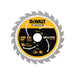 Dewalt Power Tools XR FlexVolt Circular Saw Blade 190 x 30mm x 24T DeWALT Power Tools - Dynamic Drive