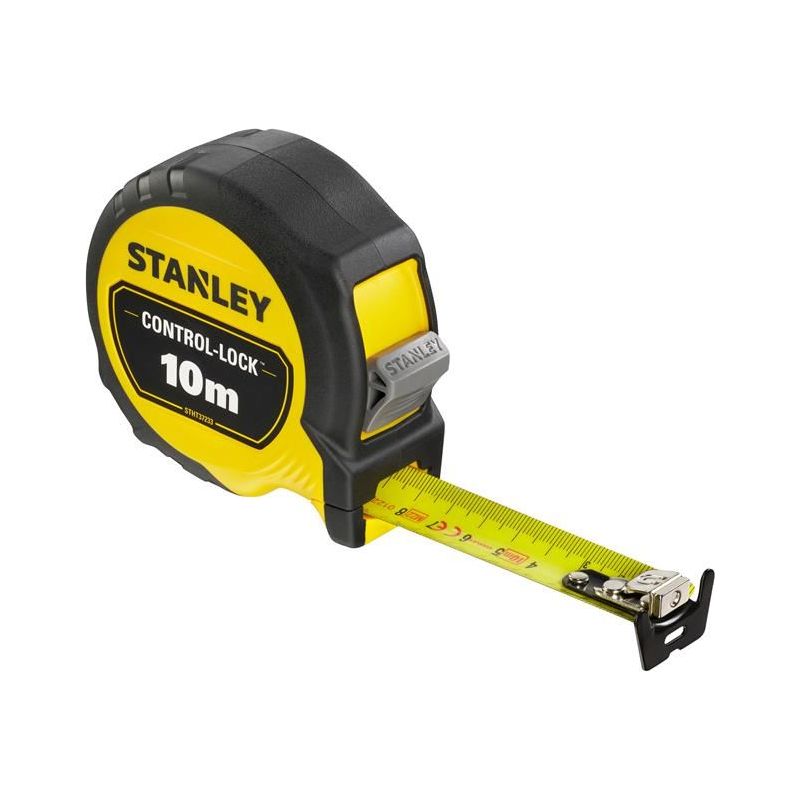Stanley® Hand Tools CONTROL-LOCK™ Pocket Tape 10m (Width 25mm) (Metric only) STANLEY® Hand Tools - Dynamic Drive