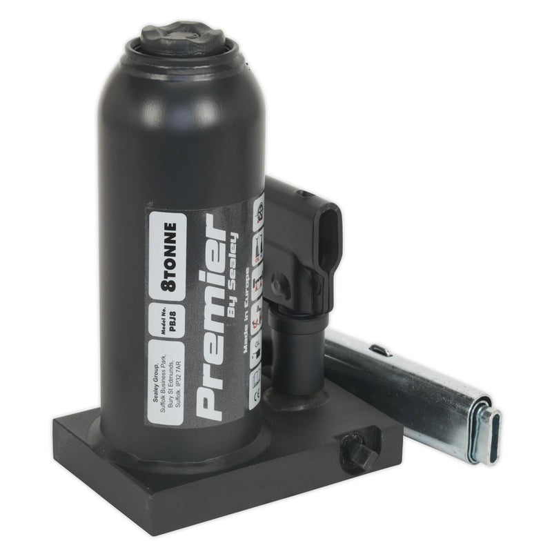 Sealey Premier Bottle Jack 8 Tonne PBJ8 Sealey - Dynamic Drive