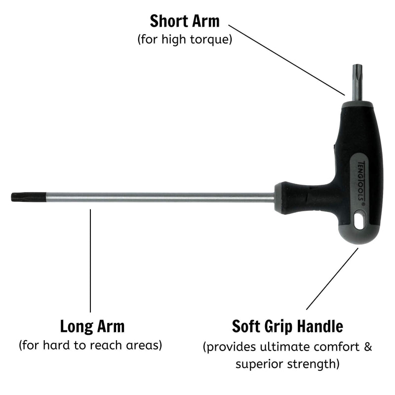 Teng Tools T Handle Ball Point TX Key TX15 Teng Tools - Dynamic Drive