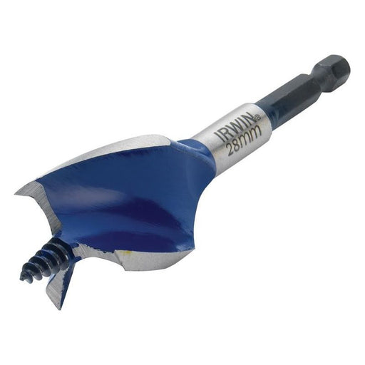 Irwin® Blue Groove 6X Stubby Wood Bit 28 x 100mm IRWIN® - Dynamic Drive