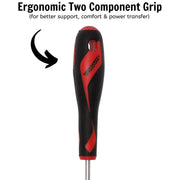 Teng Tools Flat Screwdriver 0.8 x 4.0 x 100mm S Teng Tools - Dynamic Drive