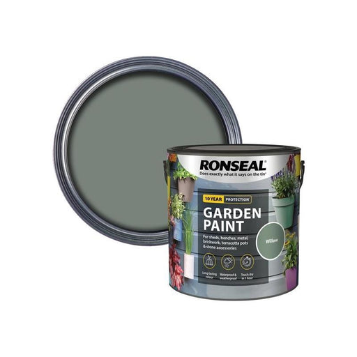 Ronseal Garden Paint Willow 2.5 litre Ronseal - Dynamic Drive