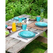 Bo-Camp Mug Halo L Melamine 4 Pieces Aqua Bo-Camp - Dynamic Drive