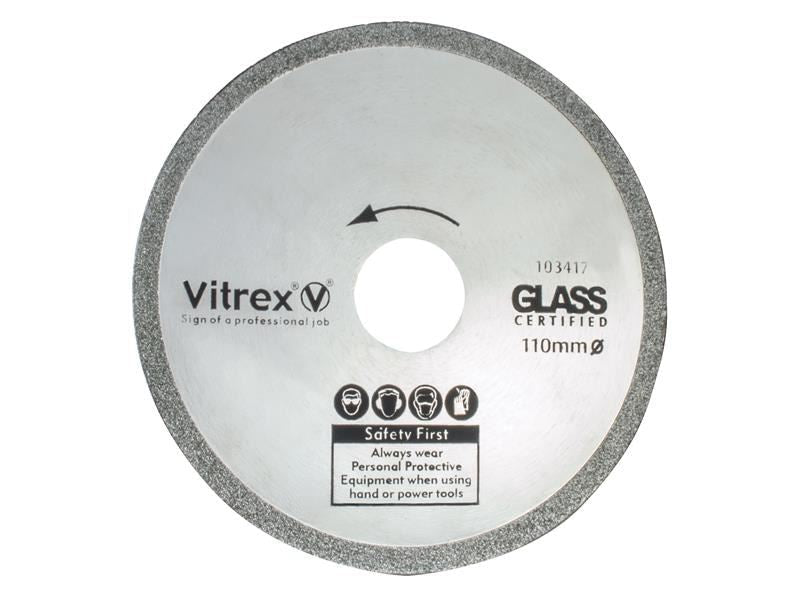 Vitrex Glass Diamond Blade 110mm Vitrex - Dynamic Drive