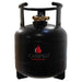 Campko Refillable Gas Bottle 15 Litres With 80% Multivalve 109666 Campko - Dynamic Drive