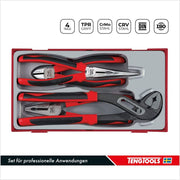 Teng Tools Plier Set TPR Grip TT1 4 Pieces Teng Tools - Dynamic Drive